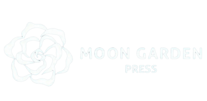 Logo of Moon Games Press with a stylized moon design.
